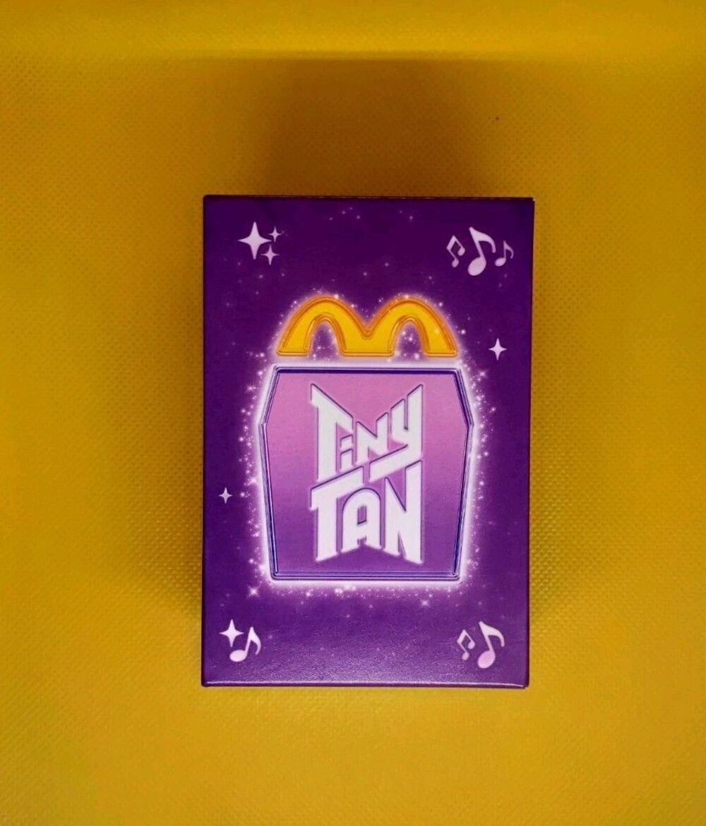 McDonald's #3 SUGA TINY TAN x BTS 2025 Happy Meal Toy Limited Ed. NSB.